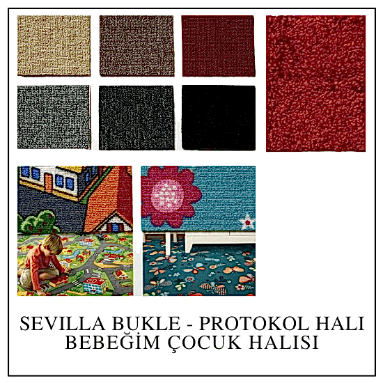 SEVILLA BUKLE - PROTOKOL HALI BEBEĞİM ÇOCUK HALISI